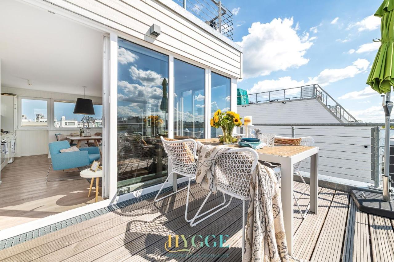 Schwimmendes Haus Hygge Olpenitz Hotel Bagian luar foto