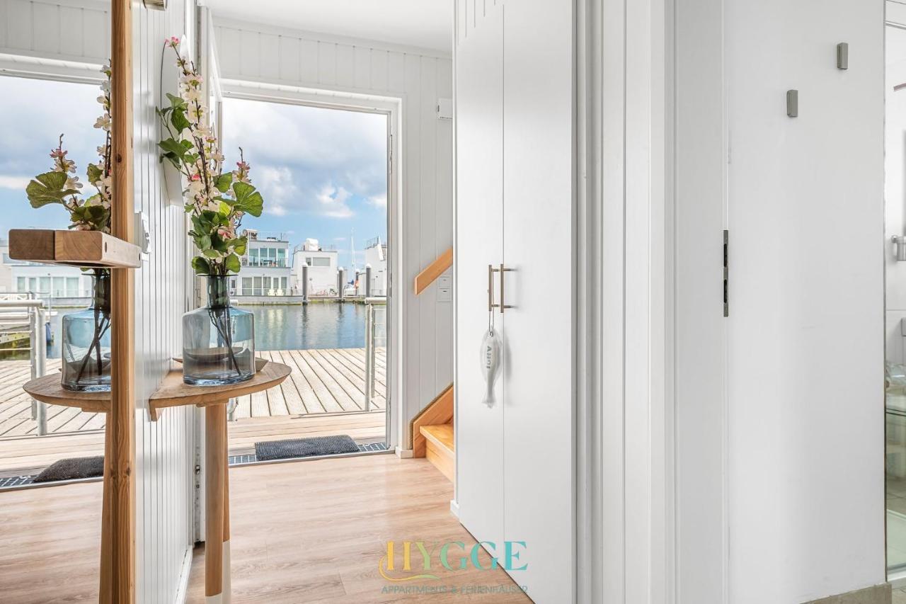 Schwimmendes Haus Hygge Olpenitz Hotel Bagian luar foto