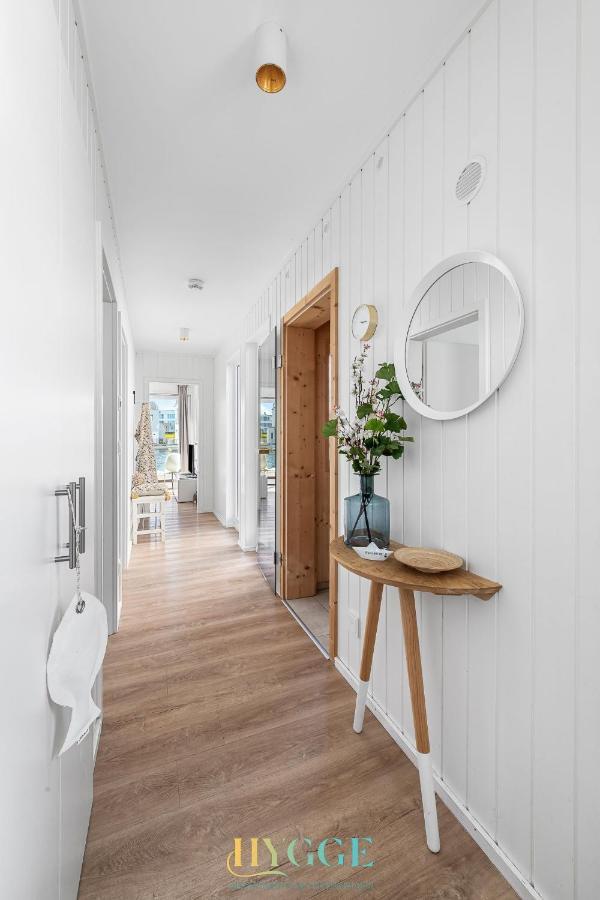 Schwimmendes Haus Hygge Olpenitz Hotel Bagian luar foto