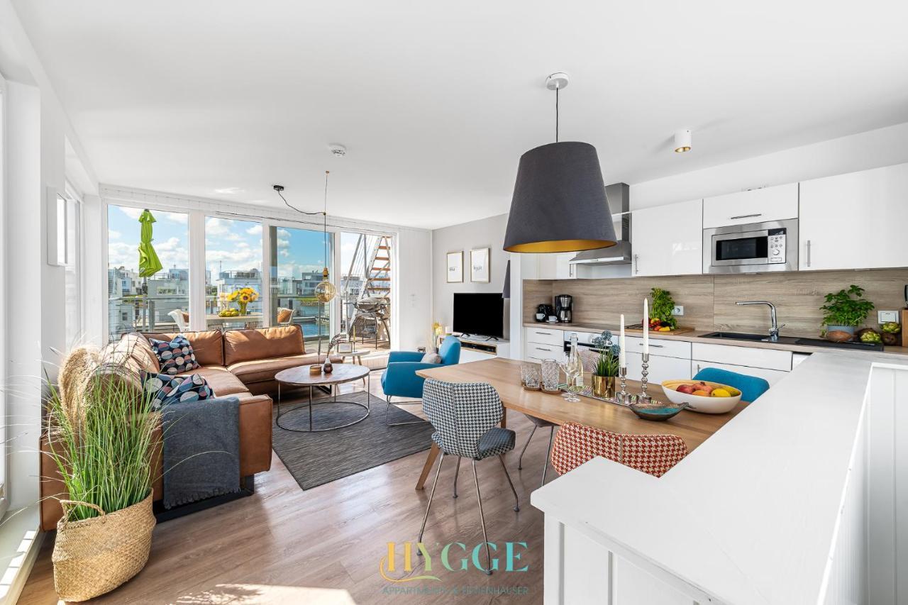 Schwimmendes Haus Hygge Olpenitz Hotel Bagian luar foto