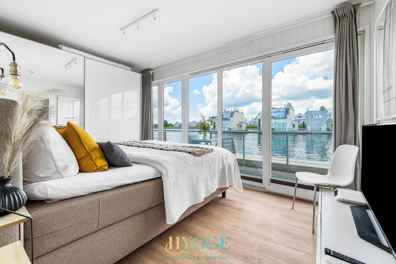 Schwimmendes Haus Hygge Olpenitz Hotel Bagian luar foto